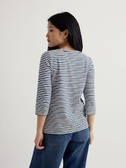Seasalt Cornwall Blue Carlyon Top - Image 6 of 8