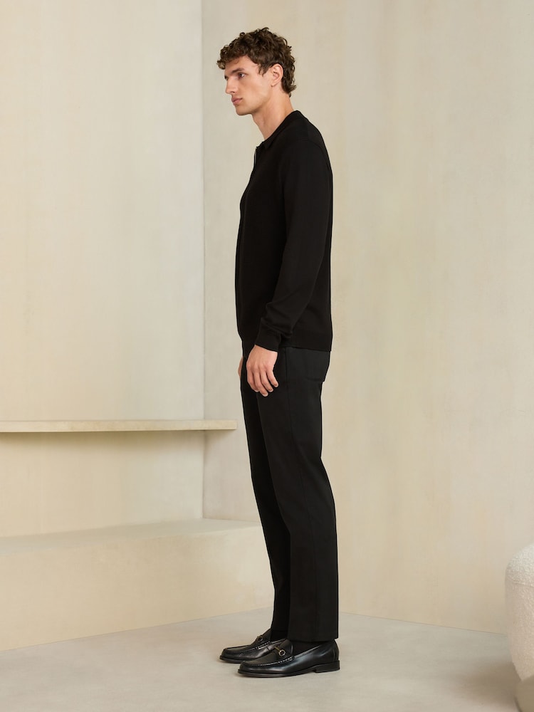 Noir - Motionflex Thermogen Chino Trousers - Image 2 sur 10