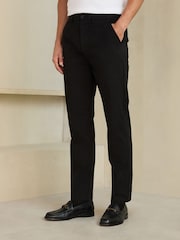 Noir - Motionflex Thermogen Chino Trousers - Image 3 sur 10