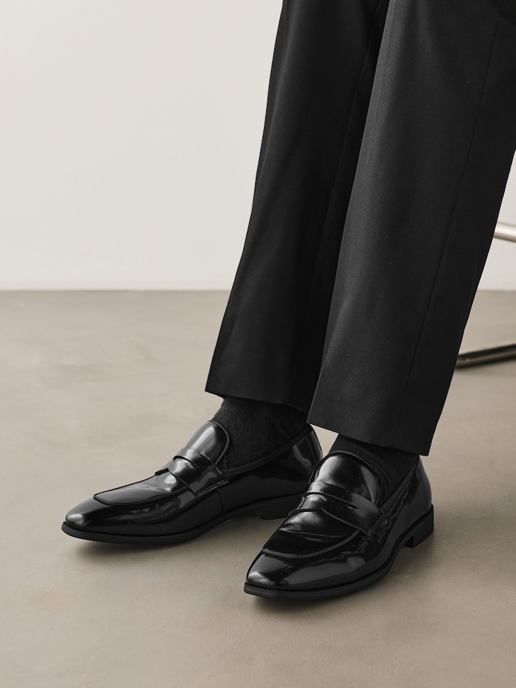 Black Loafers - Image 1 of 2 Black Loafers - Image 1 of 2
