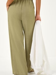 Roman Green Stripe Trousers - Image 3 of 5