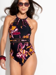 Pour Moi Beach Bound Hochgeschlossener Badeanzug - Bild 1 von 4