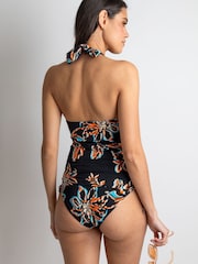 Pour Moi Black Madrid Halter Tankini Top - Image 2 of 4