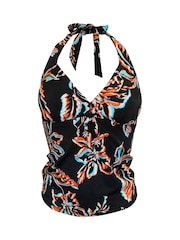 Pour Moi Black Madrid Halter Tankini Top - Image 3 of 4