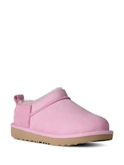 UGG Pink Classic Micro Boots - Image 3 of 5
