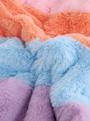 Little Bird Colourblock Fur Bomber Jacket - Image 10 of 11