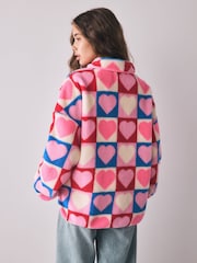 Little Bird Oversized 1/4 Zip Borg Fleece - Bild 11 von 15