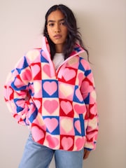 Little Bird Oversized 1/4 Zip Borg Fleece - Bild 8 von 15
