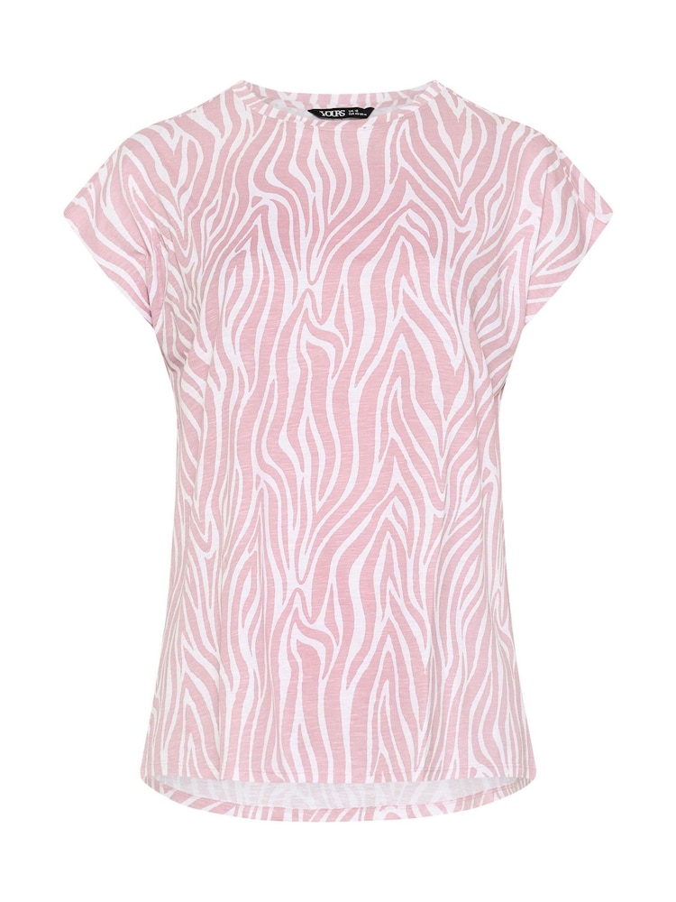 Yours Curve Green Grown On Sleeve T-Shirts 3 Pack - Image 9 of 9