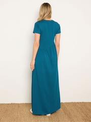 Long Tall Sally Blue Asymmetric Maxi Dress - Image 3 of 5