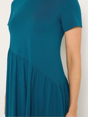 Long Tall Sally Blue Asymmetric Maxi Dress - Image 4 of 5