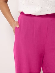 M&Co Linen Blend Wide Leg Trousers - Imagen 4 de 5