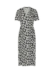 M&Co Black Midi Tea Dress - Image 5 of 5