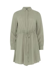 M&Co Green Tunic Shirt Dress - Image 4 of 5