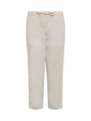 M&Co Natural Soft Barrel Leg Trousers - Image 5 of 5