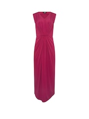 Long Tall Sally Pink Sleeveless Split Midaxi Dress - Image 5 of 5