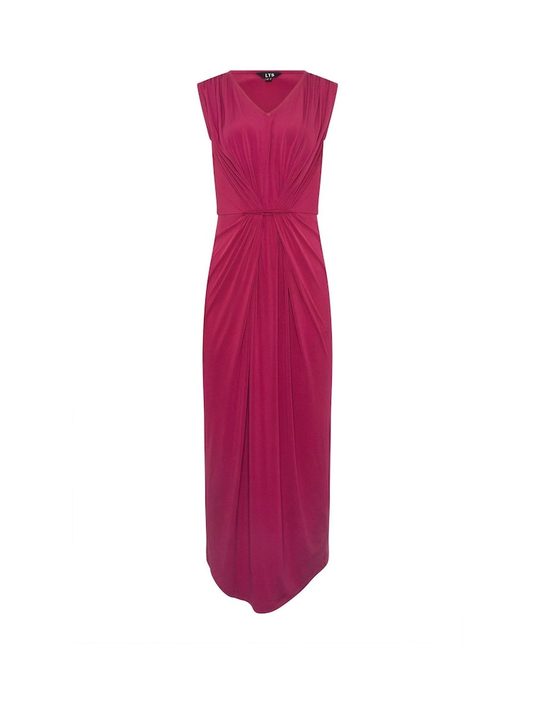 Long Tall Sally Pink Sleeveless Split Midaxi Dress - Image 5 of 5