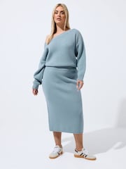 Yours Curve Limited Knitted Skirt - 圖片 2/5