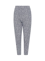 M&Co Blue Petite Jersey Hareem Trousers - Image 5 of 5