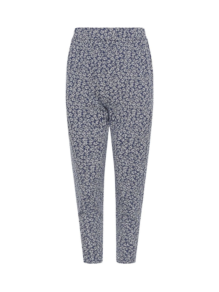 M&Co Blue Petite Jersey Hareem Trousers - Image 5 of 5