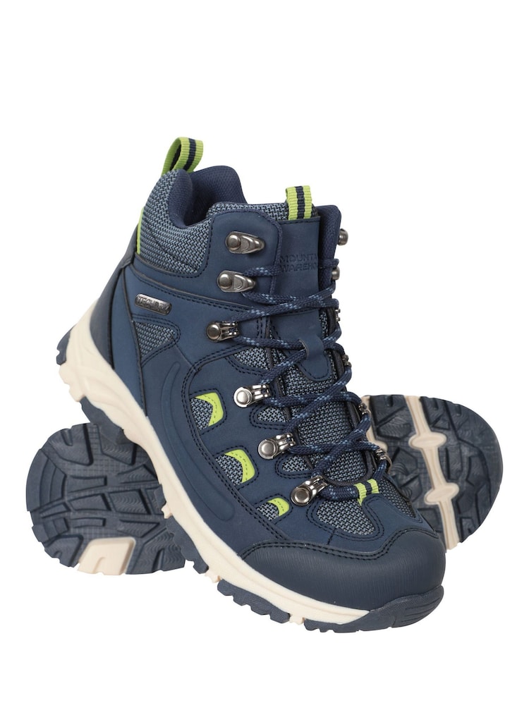 Mountain Warehouse Blue Adventurer Kids Waterproof Boots - Image 4 of 4