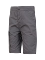 Mountain Warehouse Grey Active Kids Quick Drying Zip Off Trousers - Image 4 of 6