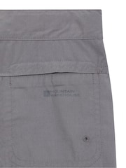Mountain Warehouse Grey Active Kids Quick Drying Zip Off Trousers - Image 6 of 6