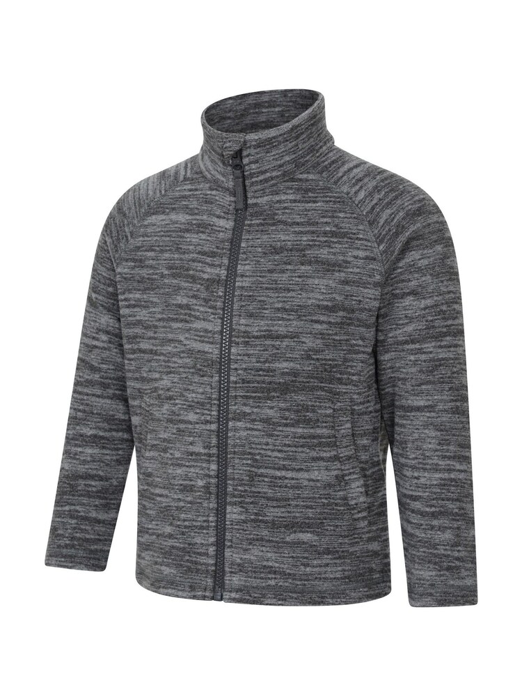 Mountain Warehouse Grey Snowdonia Kids Quick Drying Fleece - Image 2 of 4