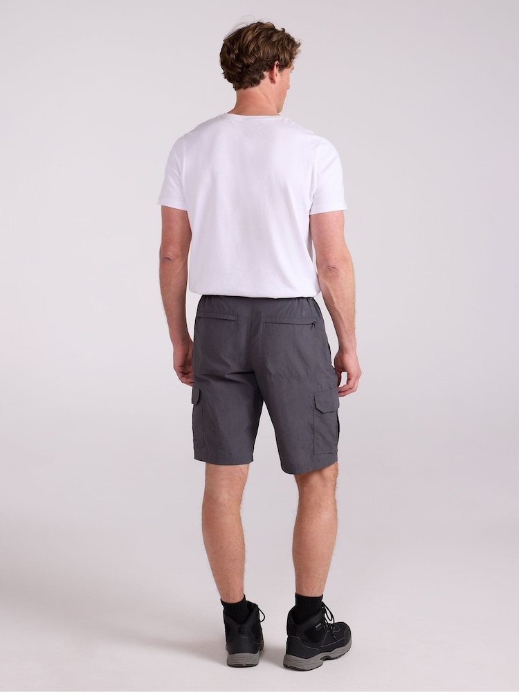 Mountain Warehouse Grey Explore Quick Drying Shorts - Image 4 of 4 Mountain Warehouse Grey Explore Quick Drying Shorts - Image 4 of 4