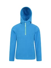 Azul claro - Sudadera de polar con capucha Camber II de Mountain Warehouse - Imagen 1 de 6