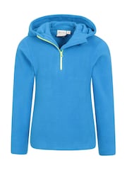 Azul claro - Sudadera de polar con capucha Camber II de Mountain Warehouse - Imagen 2 de 6