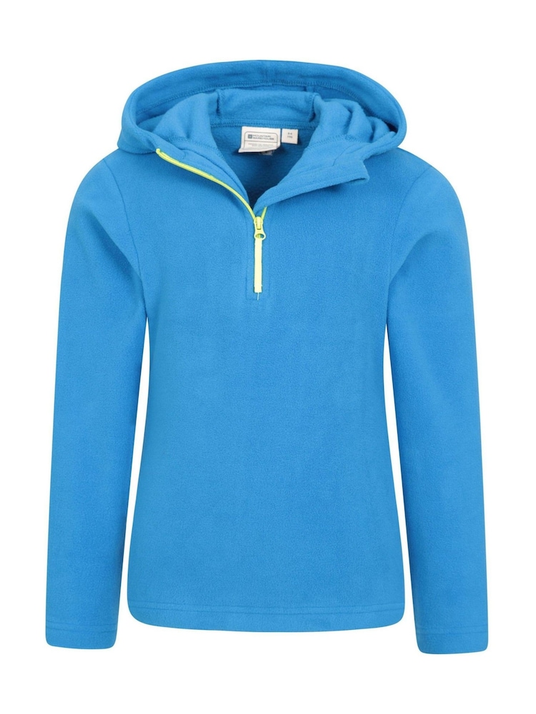 Azul claro - Sudadera de polar con capucha Camber II de Mountain Warehouse - Imagen 2 de 6