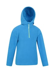Azul claro - Sudadera de polar con capucha Camber II de Mountain Warehouse - Imagen 5 de 6