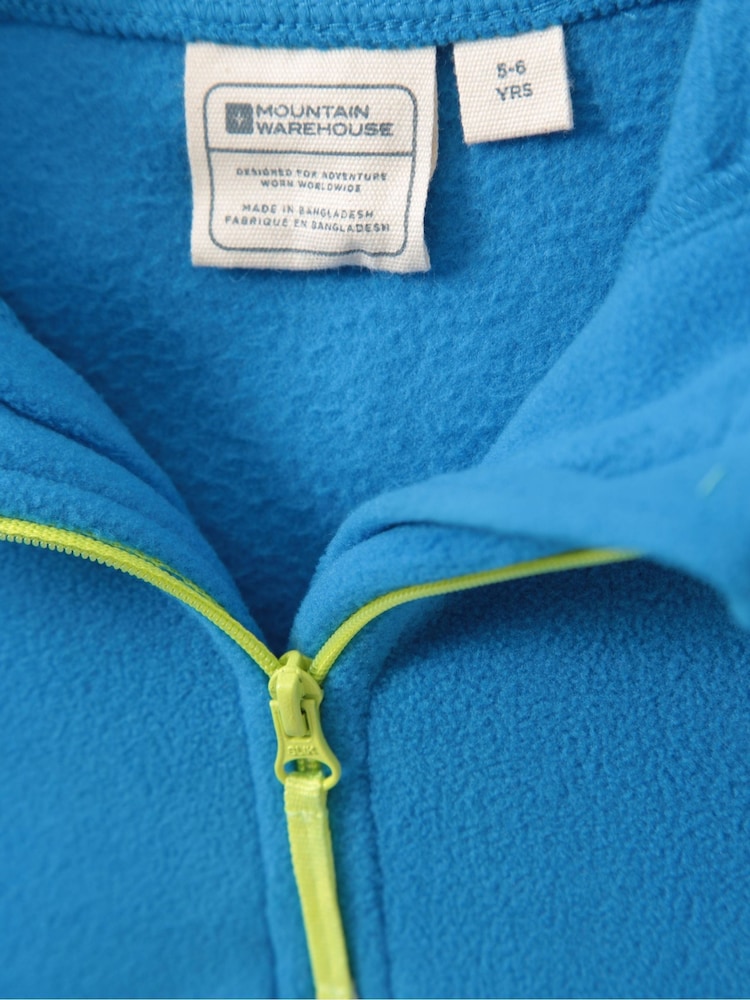Azul claro - Sudadera de polar con capucha Camber II de Mountain Warehouse - Imagen 6 de 6