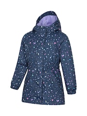 Mountain Warehouse Blue Dale Kids Lightweight Waterproof Jacket - Image 2 of 5