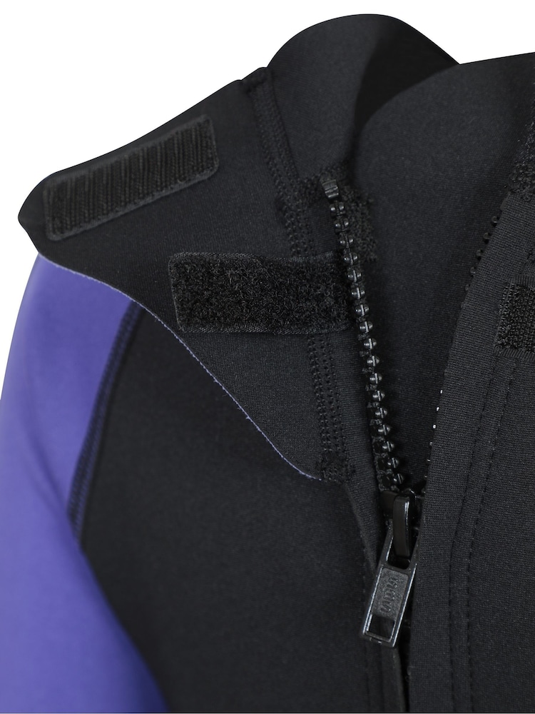 Mountain Warehouse Purple Kids Shorty 2.5/2mm Wetsuit - Image 5 of 5 Mountain Warehouse Purple Kids Shorty 2.5/2mm Wetsuit - Image 5 of 5