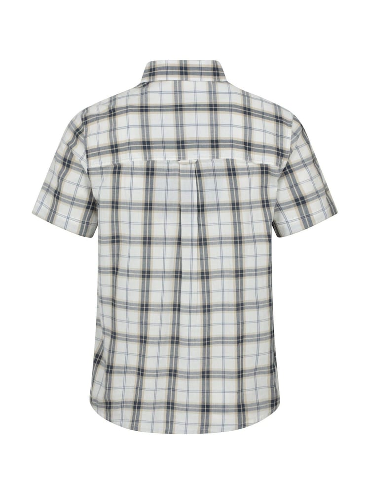 أبيض - قميص Holiday قطني بأكمام قصيرة من Mountain Warehouse - Image 2 of 4