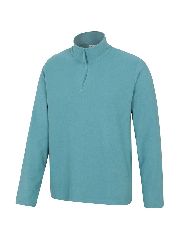 Mountain Warehouse Blue Camber II Half-Zip Quick Drying Fleece - Image 2 of 4 Mountain Warehouse Blue Camber II Half-Zip Quick Drying Fleece - Image 2 of 4
