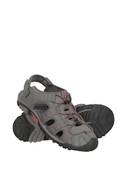 Mountain Warehouse Grey Trek Walking Sandals - Image 1 of 4