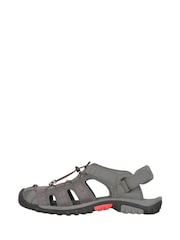 Mountain Warehouse Grey Trek Walking Sandals - Image 3 of 4