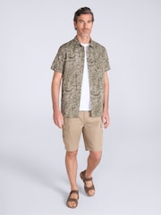 Mountain Warehouse Green Tropical Printed Short Sleeved Shirt - Image 2 of 5