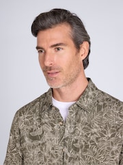 Mountain Warehouse Green Tropical Printed Short Sleeved Shirt - Image 3 of 5