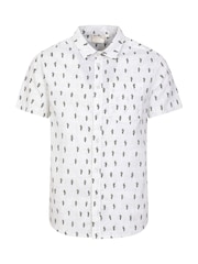 Mountain Warehouse White Preston Illustration Mens Shirt - Image 2 of 7