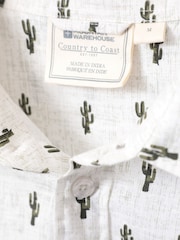 Mountain Warehouse White Preston Illustration Mens Shirt - Image 7 of 7