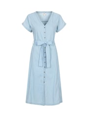 Mountain Warehouse Blue Tulum Women's Denim Dress - Image 1 of 5