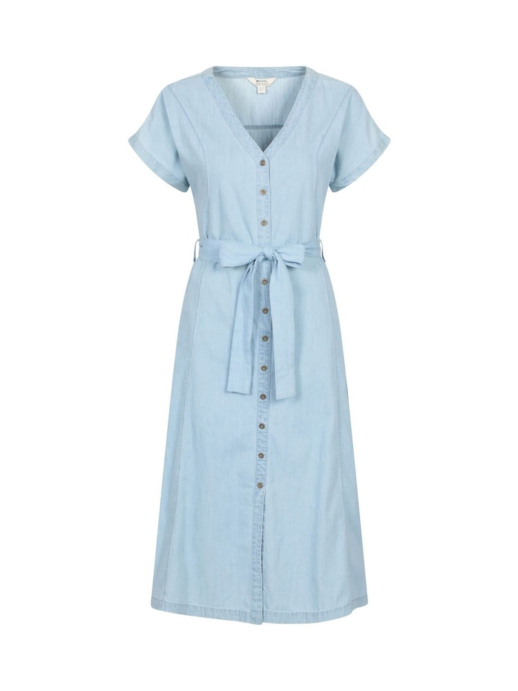 Mountain Warehouse Blue Tulum Women's Denim Dress - Image 1 of 5