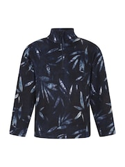 Mountain Warehouse Blue Pursuit Printed Kids Half-Zip Fleece - Image 1 of 5