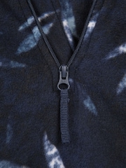 Mountain Warehouse Blue Pursuit Printed Kids Half-Zip Fleece - Image 5 of 5