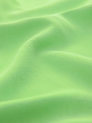 Bright Green Barrel Leg Trousers with Linen - Image 6 of 7