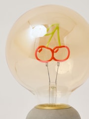 Oliver Bonas Red Glass Light Bulb - Image 5 of 5